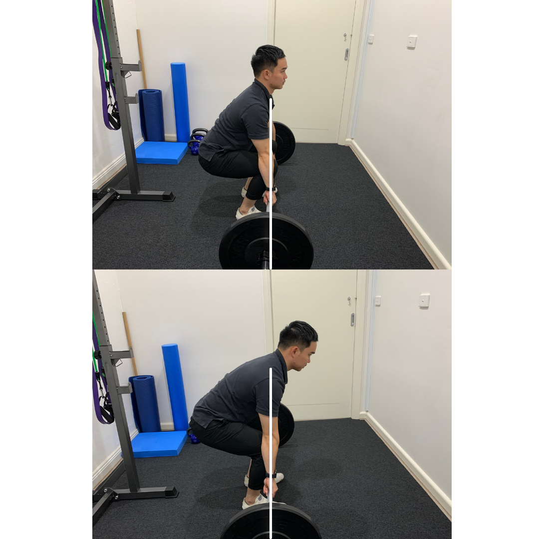 Deadlift positioning Equilibrium Sports and Spinal Clinic